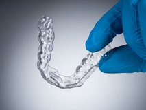 Placa oclusal para tratamento de bruxismo dental